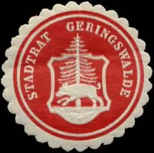 Stadtrat Geringswalde (Schwein)