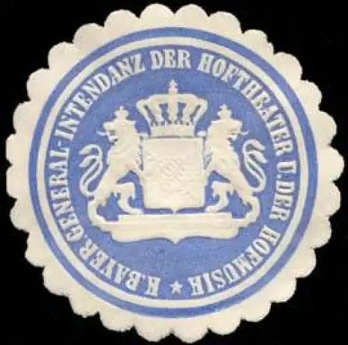 KÃ¶niglich Bayerische General - Intendanz der Hoftheater und der Hofmusik