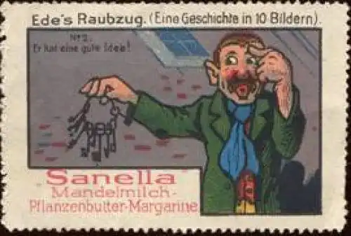 Edes Sanella Margarine Raubzug