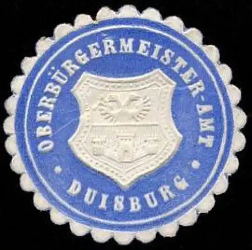 OberbÃ¼rgermeister - Amt - Duisburg