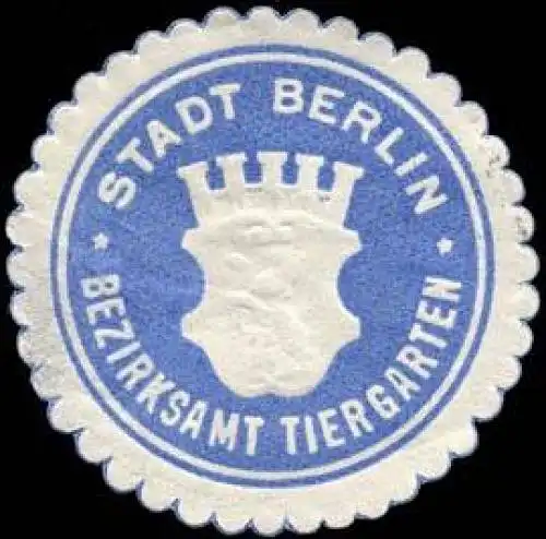 Stadt Berlin - Bezirksamt Tiergarten