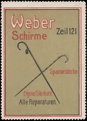 Weber Schirme & SpazierstÃ¶cke