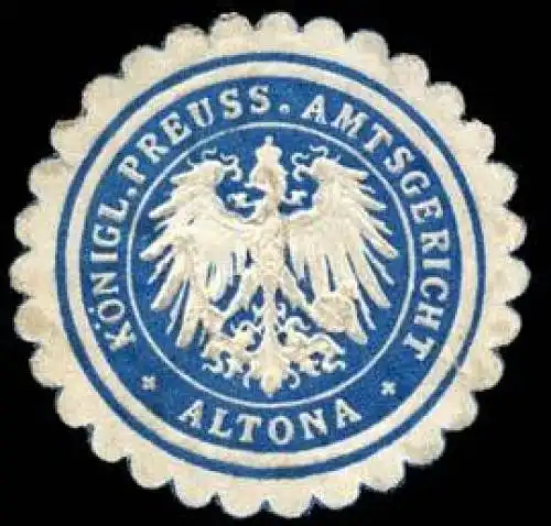 Königlich Preussisches Amtsgericht - Altona