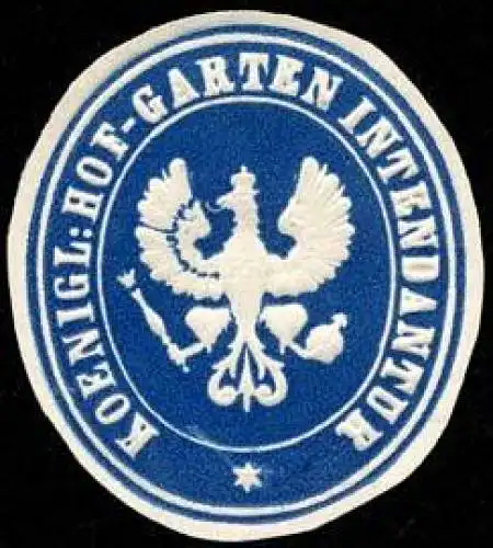 Koenigliche Hof - Garten Intendantur