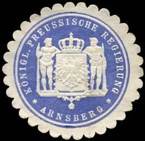 KÃ¶niglich Preussische Regierung - Arnsberg