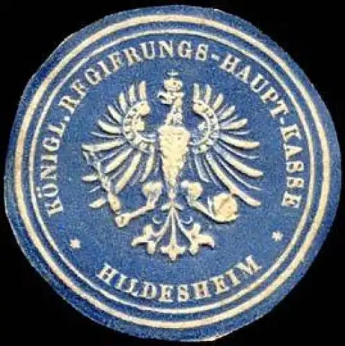 KÃ¶nigliche Regierungs - Haupt - Kasse - Hildesheim
