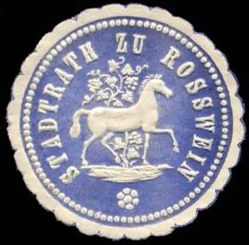 Stadtrath zu RoÃwein