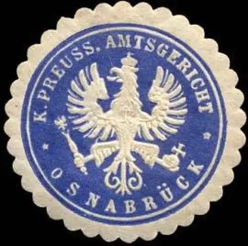 KÃ¶niglich Preussisches Amtsgericht - OsnabrÃ¼ck