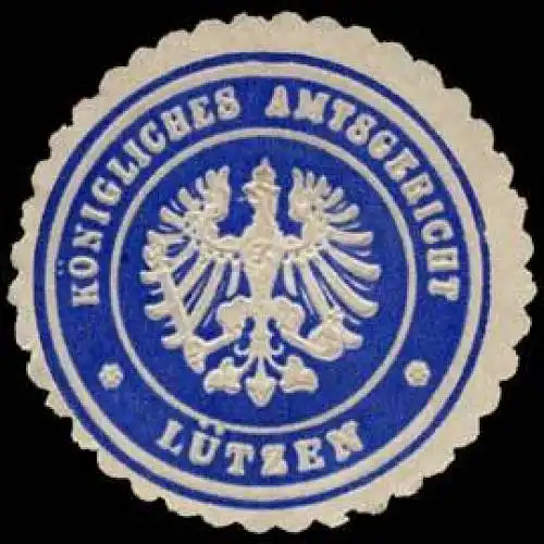 Königliches Amtsgericht - Lützen