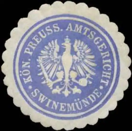 K.Pr. Amtsgericht SwinemÃ¼nde