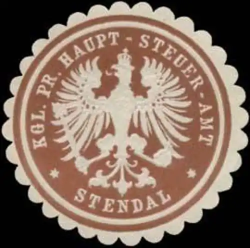 K.Pr. Haupt-Steuer-Amt Stendal