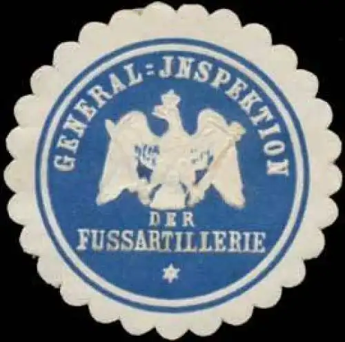 General-Inspektion der Fussartillerie