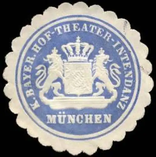 KÃ¶niglich Bayerische Hof - Theater - Intendanz - MÃ¼nchen