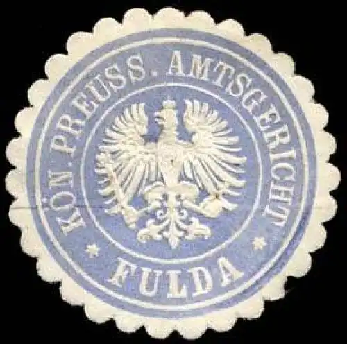 KÃ¶niglich Preussisches Amtsgericht - Fulda