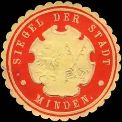 Siegel der Stadt - Minden