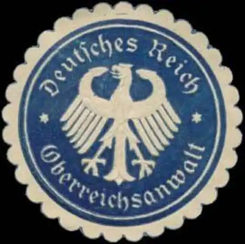 Deutsches Reich Oberreichsanwalt