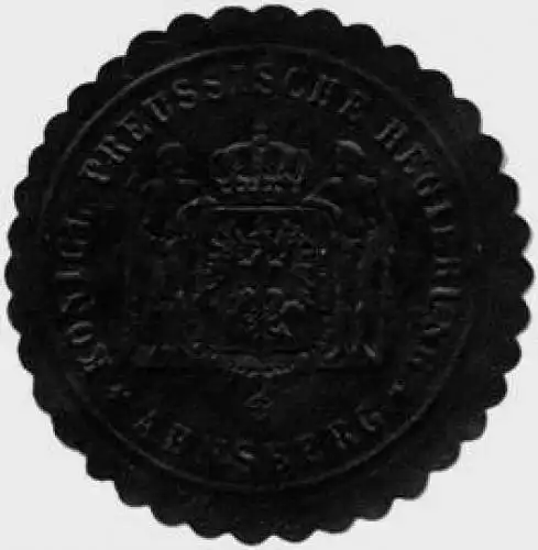 K. Pr. Regierung - Arnsberg