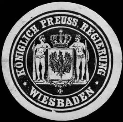Königlich Preussische Regierung - Wiesbaden