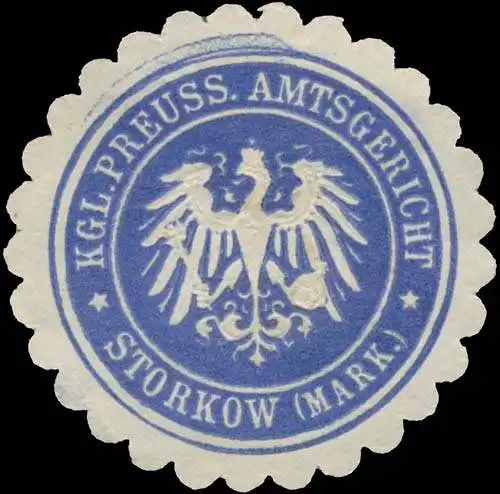 K.Pr. Amtsgericht Storkow/Mark
