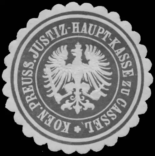 K.Pr. Justiz-Hauptkasse zu Kassel