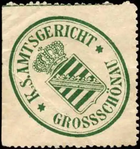 K. S. Amtsgericht - GroÃschÃ¶nau