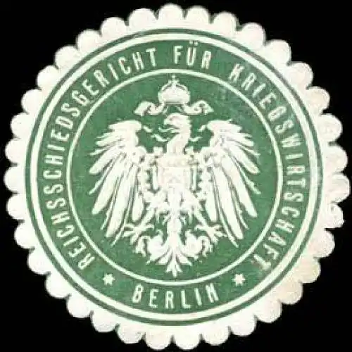 Reichsschiedsgericht fÃ¼r Kriegswirtschaft - Berlin