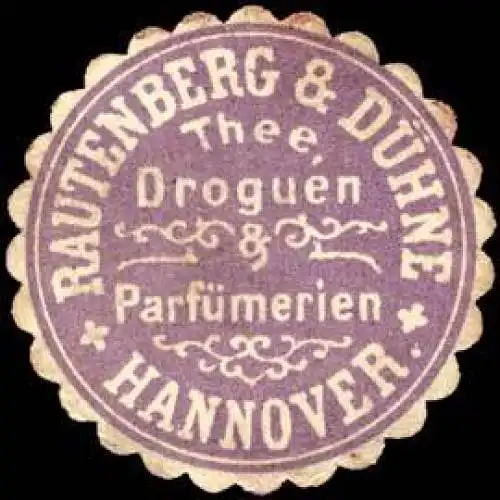 Rautenberg & DÃ¼hne - Thee, Droguen & ParfÃ¼merien - Hannover