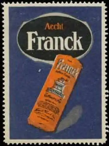 Aecht Franck Kaffee mit der KaffeemÃ¼hle