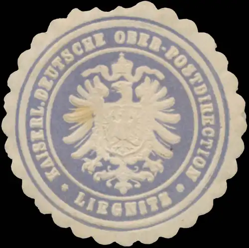 K. Deutsche Ober-Postdirection Liegnitz