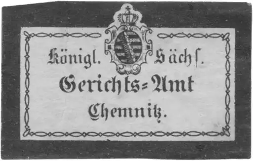 K.S. Gerichtsamt Chemnitz