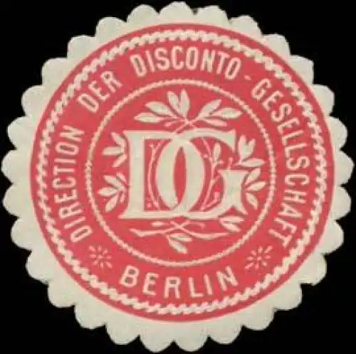 Direction der Disconto Gesellschaft