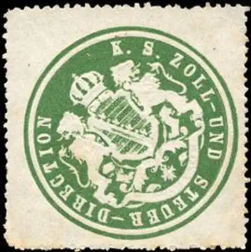 K.S. Sächsische Zoll - und Steuer - Direction