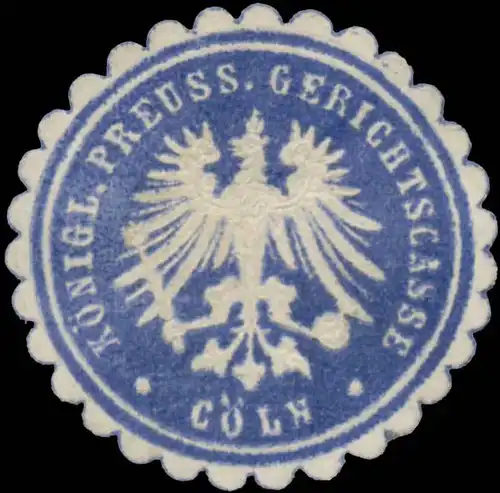 K. Pr. Gerichtskasse KÃ¶ln