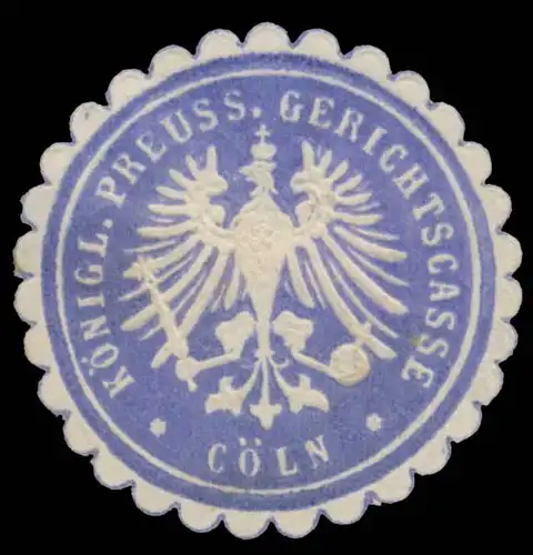 K. Pr. Gerichtskasse KÃ¶ln