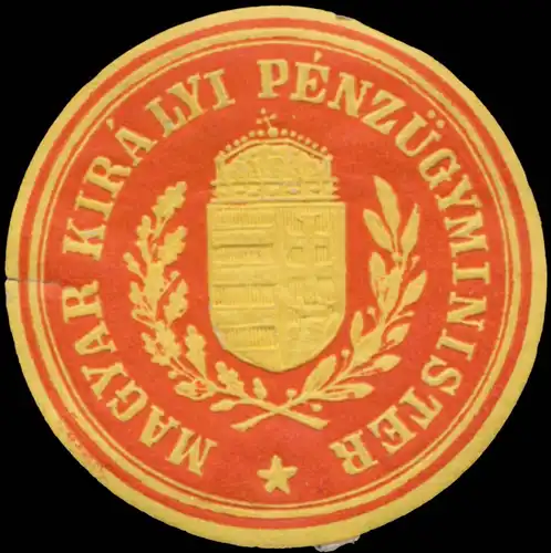 K. Ungarischer Finanzminister