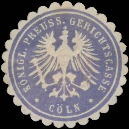K. Pr. Gerichtskasse KÃ¶ln