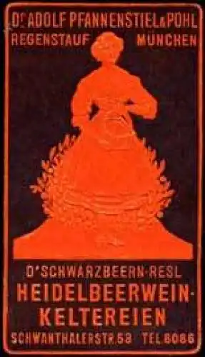 D&#39;Schwarzbeern - Resl Heidelbeerwein - Keltereien