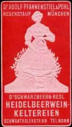 D'Schwarzbeern - Resl Heidelbeerwein - Keltereien