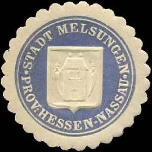 Stadt Melsungen - Provinz Hessen-Nassau