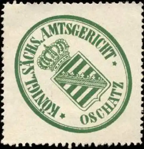 KÃ¶niglich - SÃ¤chsisches - Amtsgericht - Oschatz