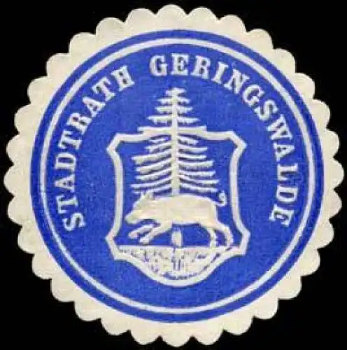 Stadtrath Geringswalde (Schwein)