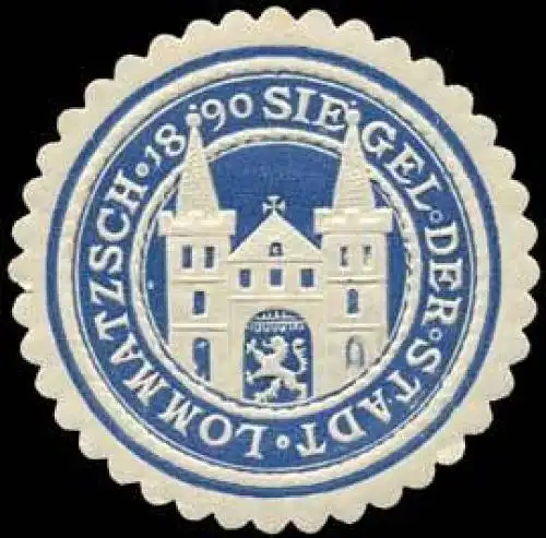 Siegel der Stadt Lommatzsch