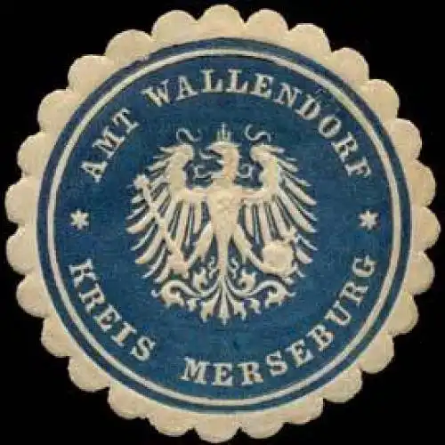 Amt Wallendorf - Kreis Merseburg