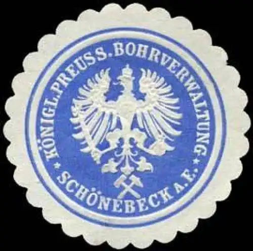 K.Pr. Bohrverwaltung - SchÃ¶nebeck an der Elbe