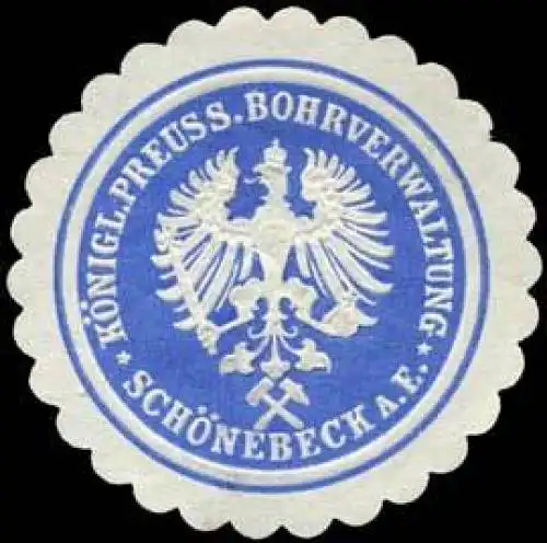 K.Pr. Bohrverwaltung - Schönebeck an der Elbe