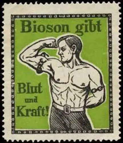 Bioson gibt Blut und Kraft