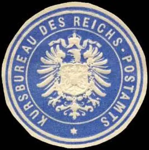 Kursbureau des Reichs - Postamts