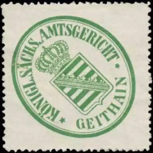 K.S. Amtsgericht Geithain (Borna)