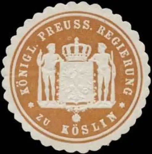 K.Pr. Regierung zu KÃ¶slin