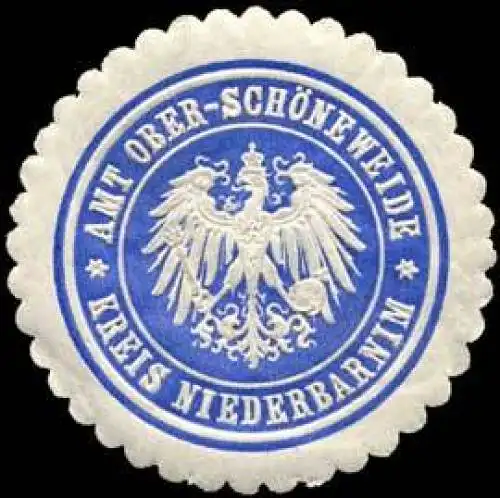 Amt Ober - SchÃ¶neweide - Kreis Niederbarnim